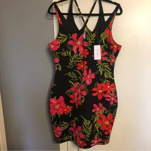 Guess flower party dress